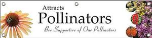 Attracts Pollinators 47x12 - Traditional