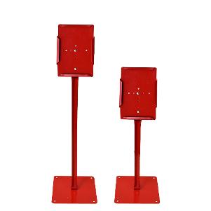 COLMET Red Bedding Plant Sign Holder with 5