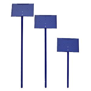 COLMET Blue Stake Sign Holder with 11
