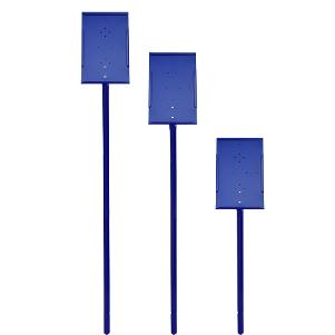 COLMET Blue Stake Sign Holder with 7