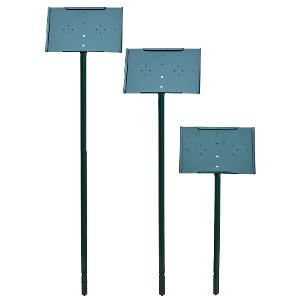 COLMET Green Stake Sign Holder with 11