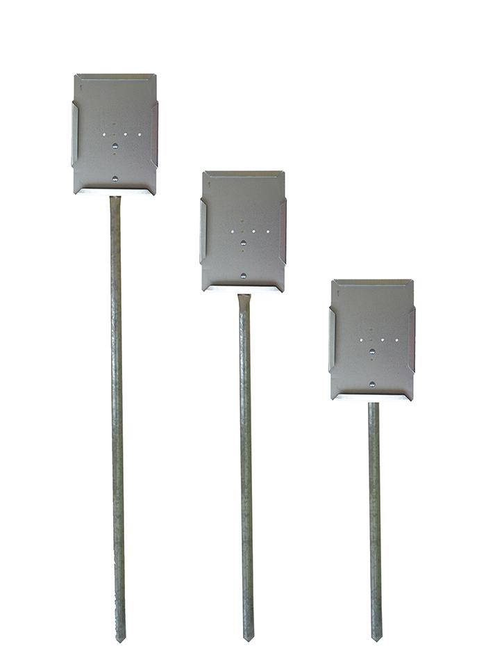 COLMET Stake Sign Holder with 5