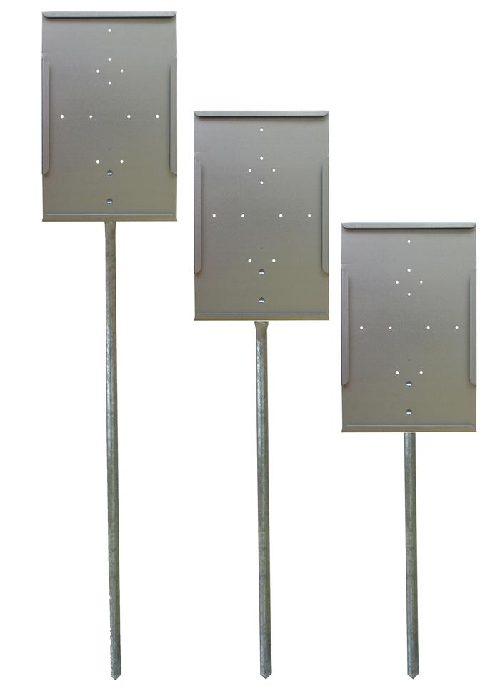 COLMET Stake Sign Holder with 7