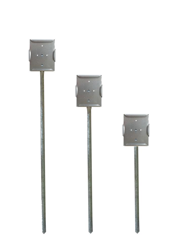 COLMET Stake Sign Holder with 4