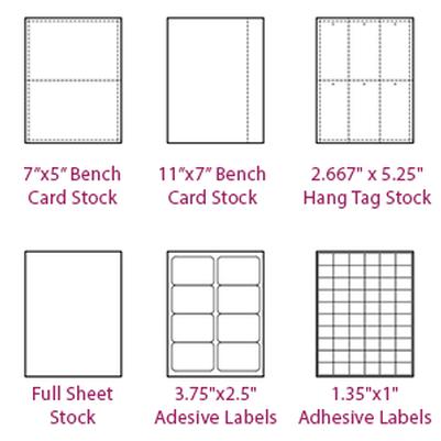 Blank Sign Material