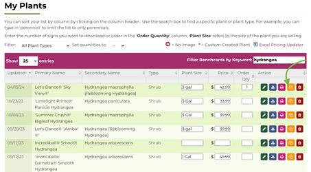 Build Your Plant Library Tip: Duplicate Plant Records