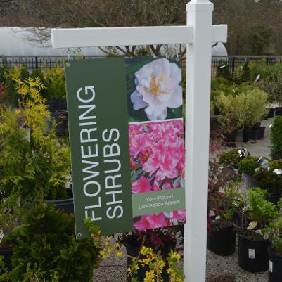 24 x 36 Flowering Shrubs Bold Coroplast Sign