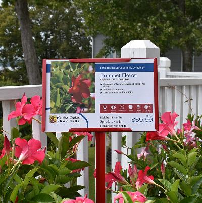 Painted Sign Holders