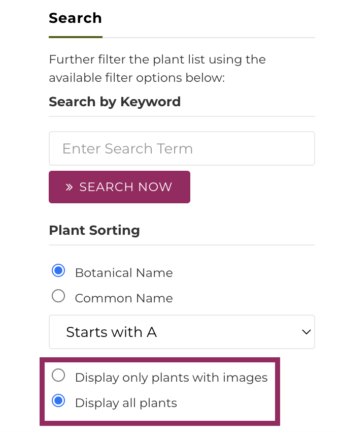 How to Access Plants With No Image