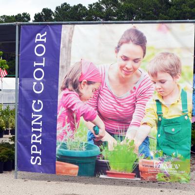 Roadside - Large Mesh Banner