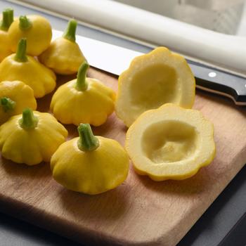 Cucurbita pepo 'Lemon Sun' 