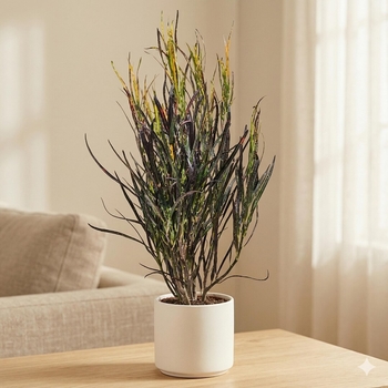 Codiaeum variegatum 'Picasso's Paintbrush'