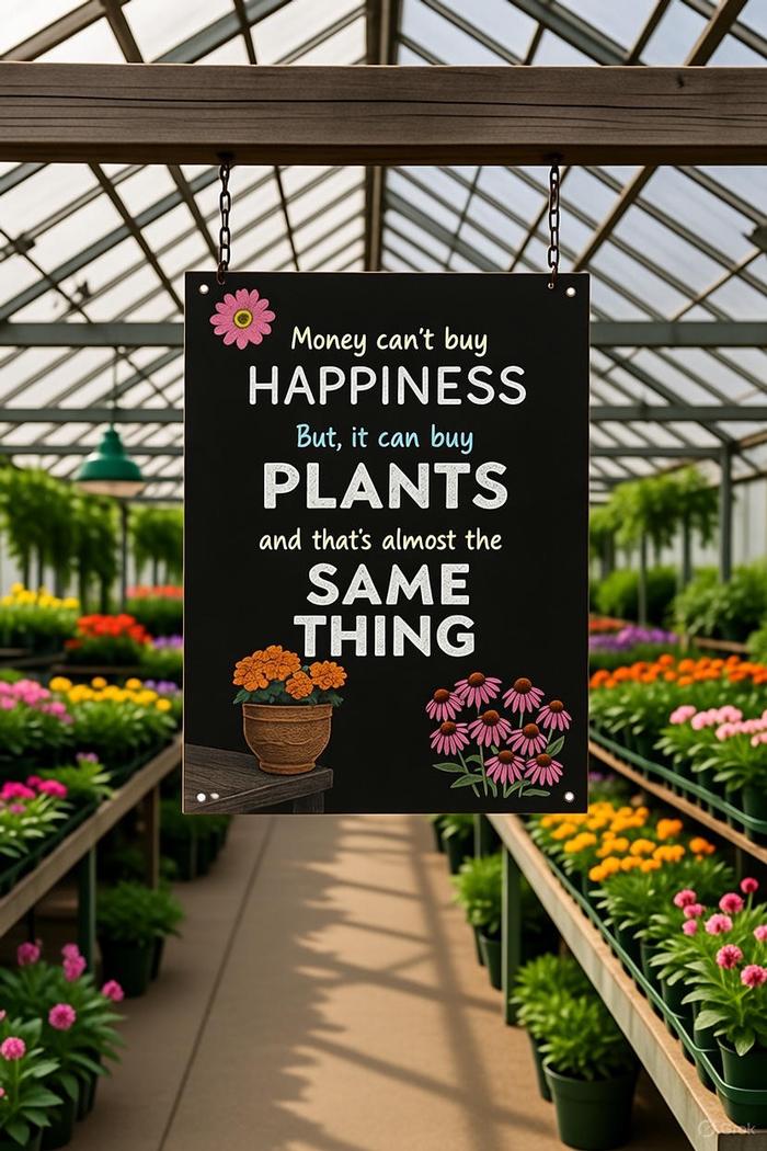 Money Can't Buy Happiness, but it can buy plants.... 24