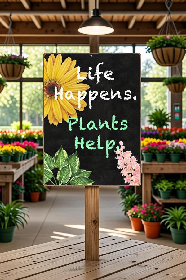 Life Happens. Plants Help. 24