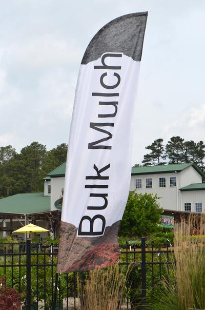 Bulk Mulch Feather Flag