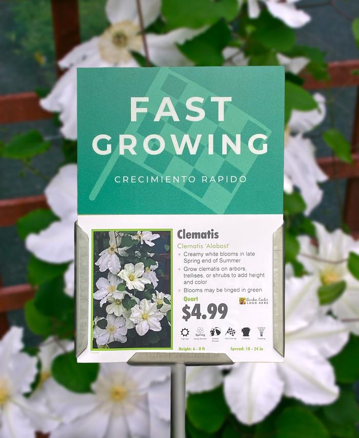 Sign Topper: Fast Growing / Slow Growing