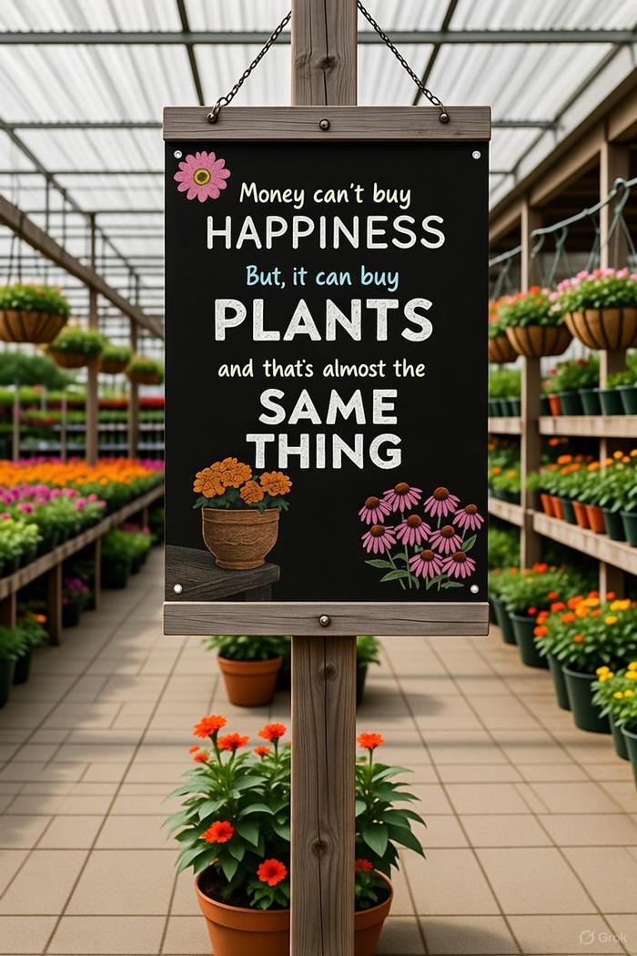Money Can't Buy Happiness, but it can buy plants.... 24