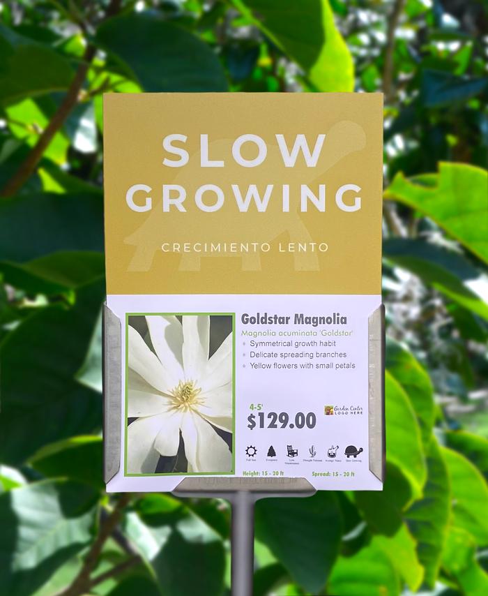 Sign Topper: Fast Growing / Slow Growing