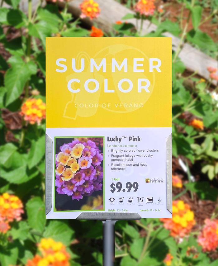 Sign Topper: Summer Color / Fall Color