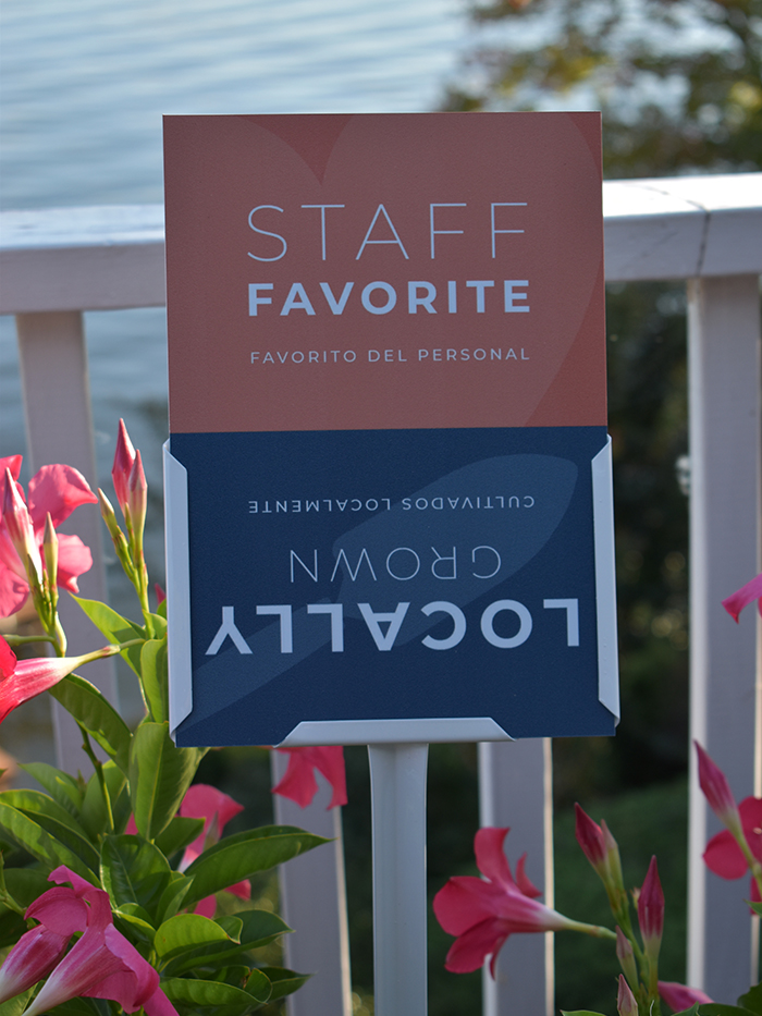 Sign Topper: Locally Grown / Staff Favorite - Keep