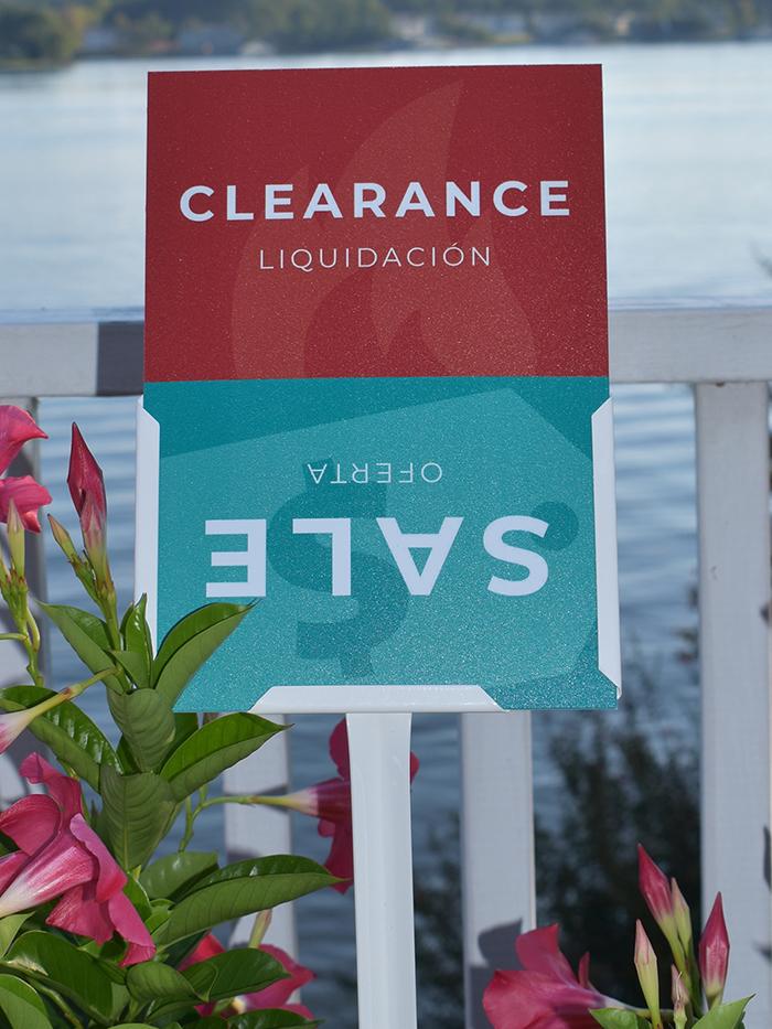 Sign Topper: Sale / Clearance