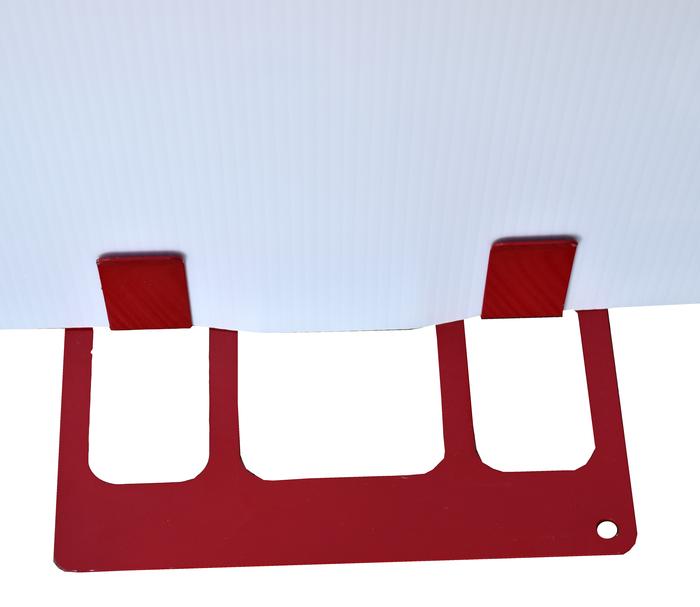 COLMET Red Poster Holder