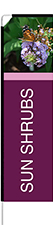 Sun Shrubs Feather Flag - Rectangle