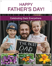 Happy Fathers Day 22x28