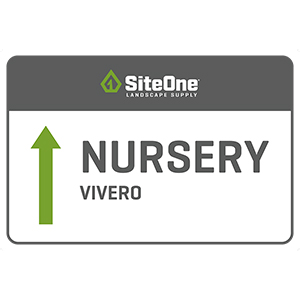 36in X 24in SiteOne 'Nursery' w/Straight arrow Sign