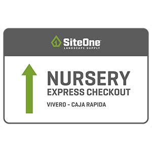 36in X 24in SiteOne 'Nursery Express Checkout' w/Straight arrow Sign