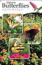 Attracts Butterflies 24x36 - Traditional