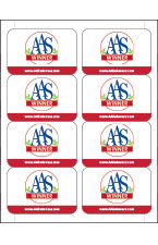 AAS National Winner 80 Labels