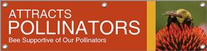 Attracts Pollinators 47x12 - Bold