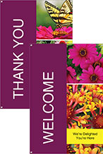 Welcome & Thank You 24x36 - Bold