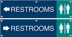 Restrooms Right/Left 48