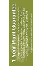 Hagan Ace: Plant Warranty Sign