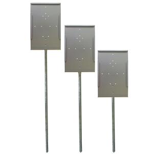 COLMET Stake Sign Holder with 7x11 Faceplate