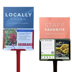 Sign Topper: Locally Grown / Staff Favorite - Keep