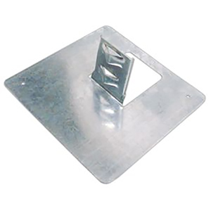 COLMET Galvanized Steel Sign Holder, 5W x 4H x 18L