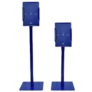 COLMET Blue Bedding Plant Sign Holder with 5x7 Faceplate