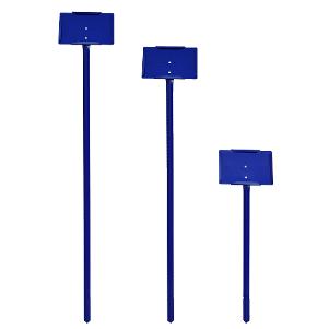 COLMET Blue Stake Sign Holder with 7