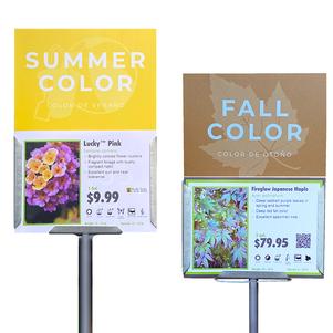 Sign Topper: Summer Color / Fall Color