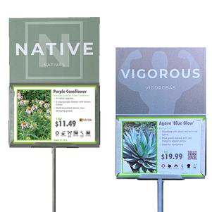 Sign Topper: Vigorous / Native