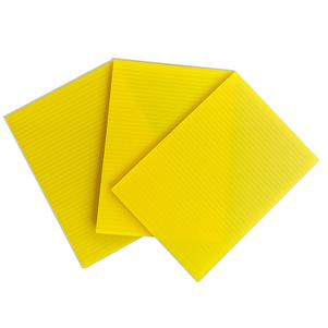 7.25in X 5.25in Yellow Blank Coroplast