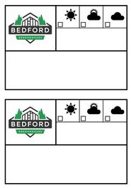 Bedford Greenhouses Fill in the Blank 7x5 Cards